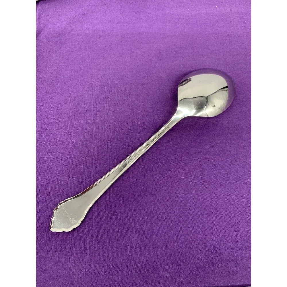 Oneida LTD WM Rogers Deluxe Stainless Flatware Summer Mist Autumn Glow Tablespoo